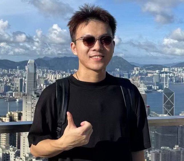 Portrait of Yiwei Chen in Hong Kong.